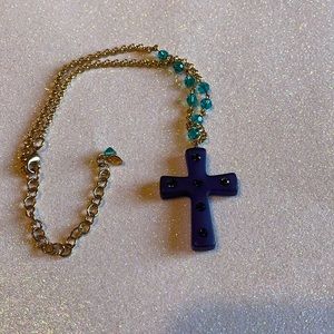 Tarina Tarantino Cross Necklace